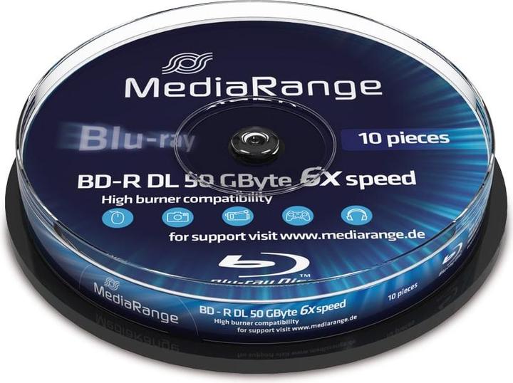 Produktbild MediaRange Bd-R (10 x)