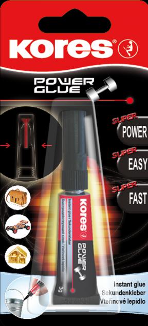 Image du produit Kores Superglue Power Glue Gel (3 g)