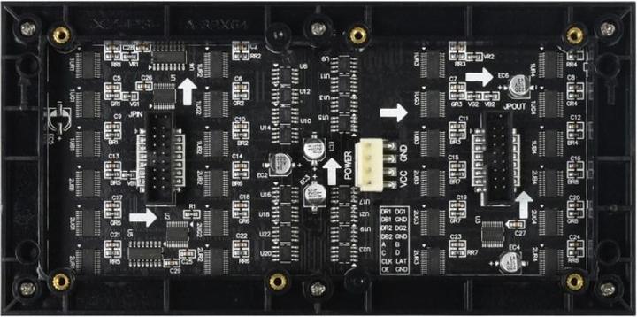 Actual product image WaveShare RGB P3 Matrix Panel 64x32 HUB75