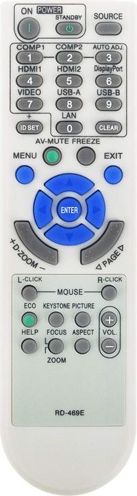 Immagine prodotto NEC Remoto RD-469E-H (Telecomando specifico per il dispositivo)
