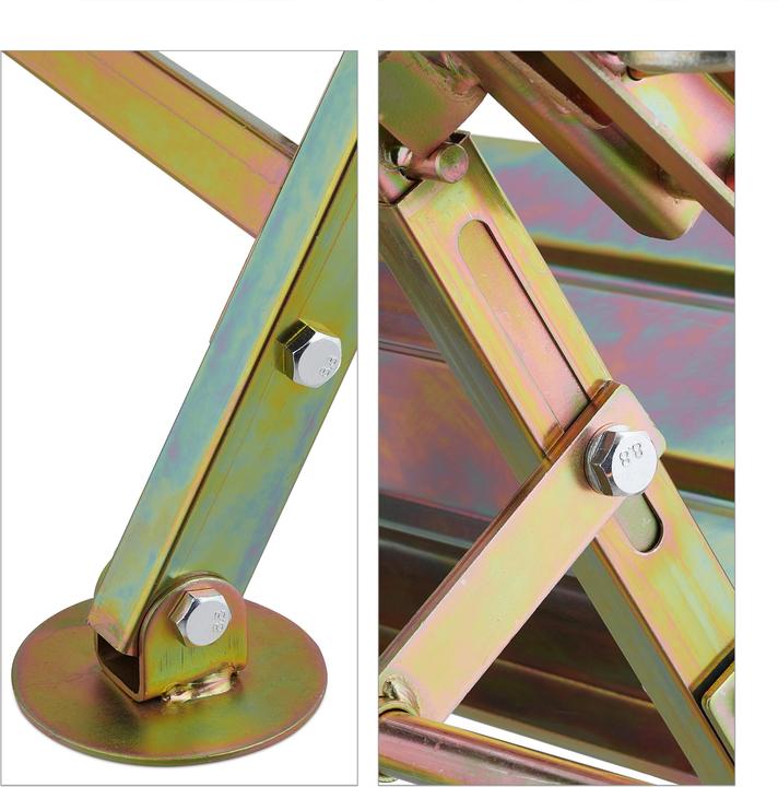 Actual product image Relaxdays Sawhorse chainsaw holder (88 cm, 73 cm)