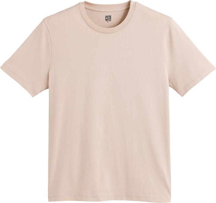 Actual product image La Redoute Collections T-shirt with round neckline and short sleeves (XXL)