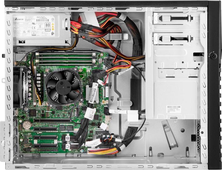 Produktbild HPE ProLiant ML30 Gen11 Tower Xeon E-2434 4-Core 3.4GHz 1x32GB-U 8xSFF Hot Plug 2x480GB SSD VROC 800 (Intel Xeon E-2434, 32 GB, Tower Server)