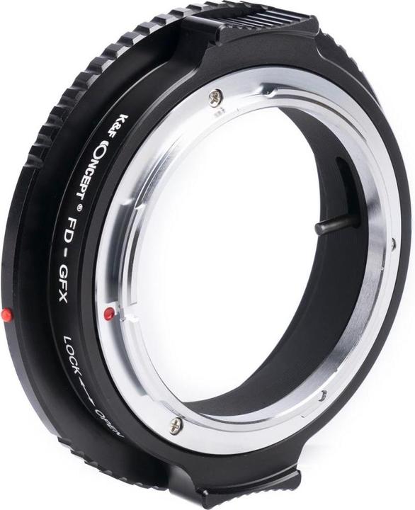 Actual product image K&F Concept High Precision Lens Adapter Mount, FD-GFX, IV PRO
