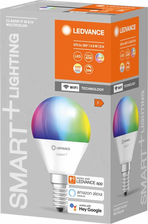Actual product image Ledvance Classic P (E14, 5 W, 470 lm, 1 x, F)