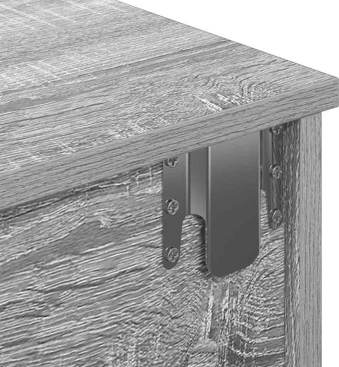 Image du produit VidaXL Étagère murale avec tiroirs Gris Sonoma 80x31x17 cm Bois composite