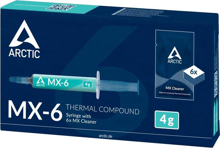 Immagine prodotto Arctic MX-6 con pulitore (4 g)