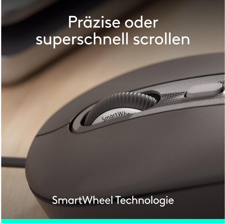 Immagine prodotto Logitech LOGI Wired Mouse M520 for Business, Wired Mouse (Cablato)