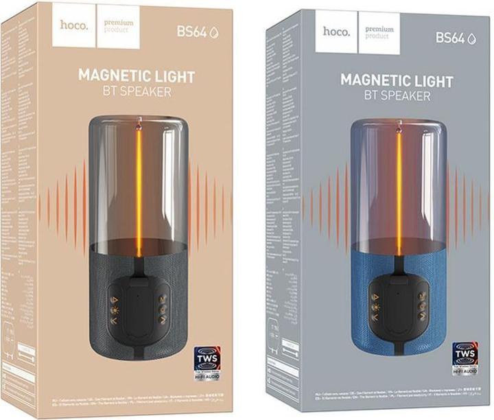Actual product image Hoco Bluetooth speakers speaker bluetooth BS64 blue (3 h)