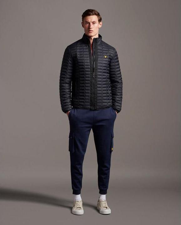 Actual product image Lyle and Scott champion block quilted jacket (S)