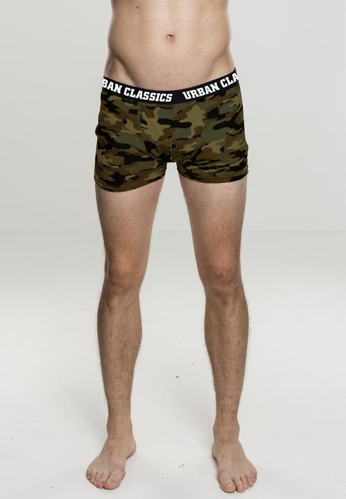 Image du produit Urban Classics 2-Pack Camo Boxer Shorts (5XL, lot de 2)