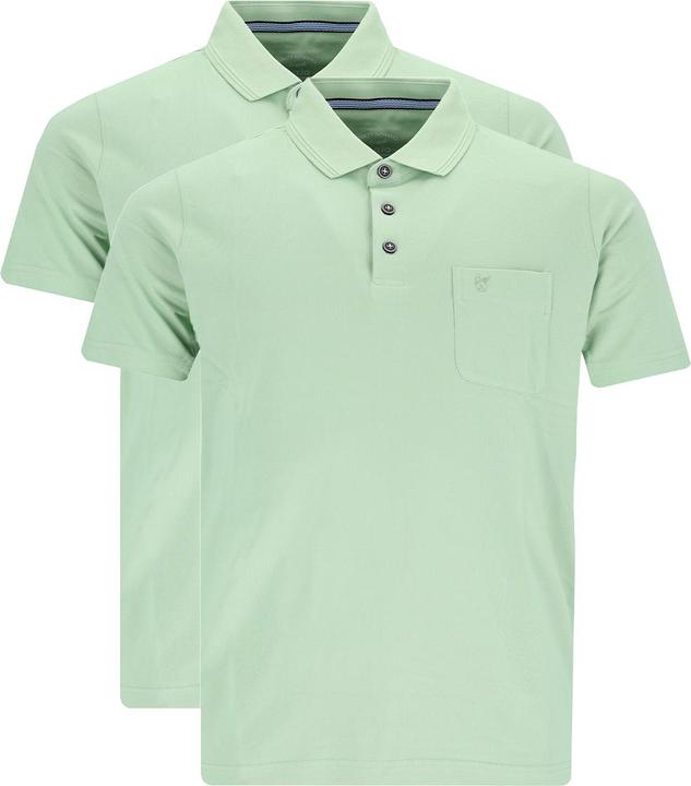 Hajo 2er Pack Pique Poloshirt (52, L)