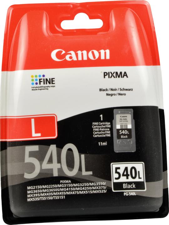 Actual product image Canon PG-540L (FC)