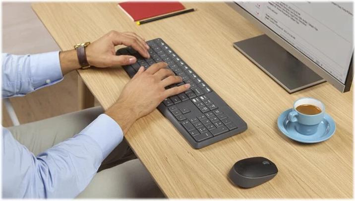 Actual product image Logitech Mk235 (CH, Wireless)