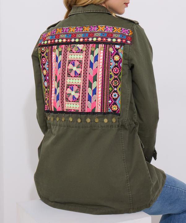 Produktbild Joe Browns Embroidered Oversized Khaki Jacket (38)