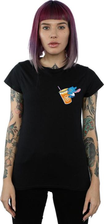 Actual product image Disney Womens/Ladies Lilo And Stitch Drink Cotton T-Shirt (S)