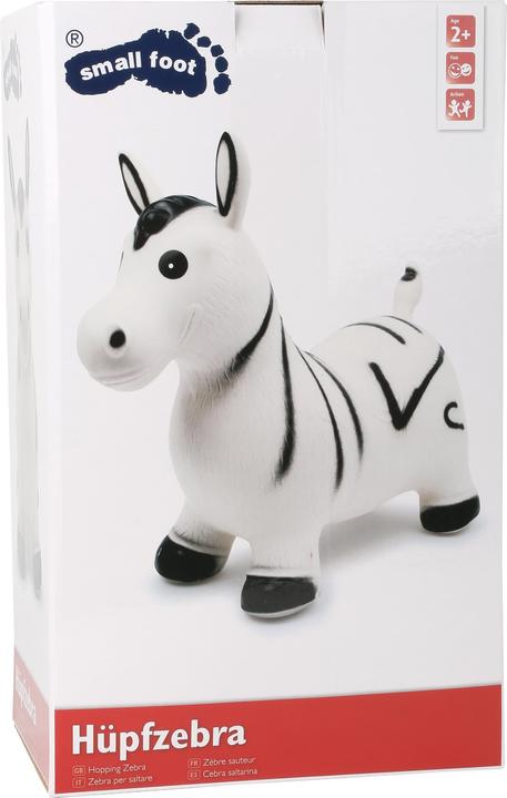 Actual product image small foot Jumping zebra