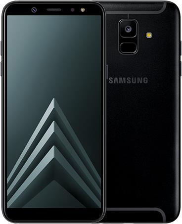 Samsung Galaxy A6 (2018) (32 GB, Black, 5.60", Dual SIM + SD, 16 Mpx, 4G)