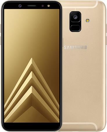Actual product image Samsung Galaxy A6 (2018) (32 GB, Gold, 5.60", Dual SIM + SD, 16 Mpx, 4G)