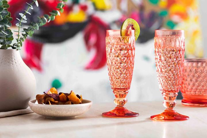 Immagine prodotto Villeroy & Boch Bicchieri da champagne colorati Boston (14.50 cl, 4 Occhiali, Bicchieri da champagne)
