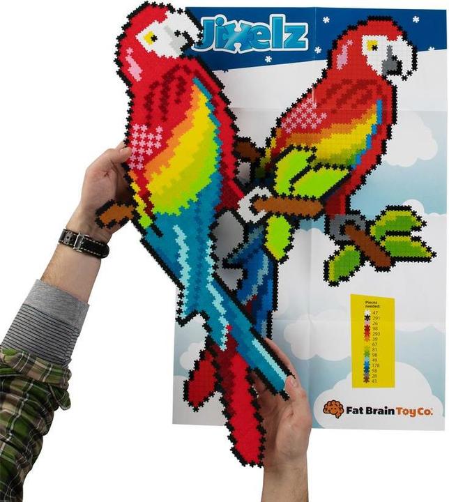 Produktbild Fat Brain Toys Jixelz Set Up in the Air (700 Teile)