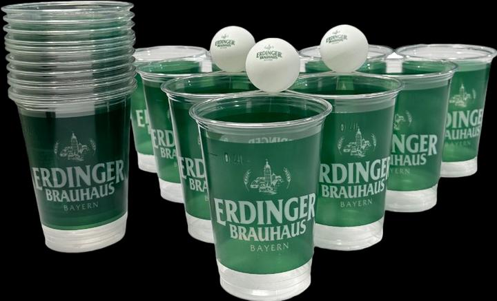 Image du produit MrPong Set de gobelets officiels Beer Pong Erdinger SSOBP