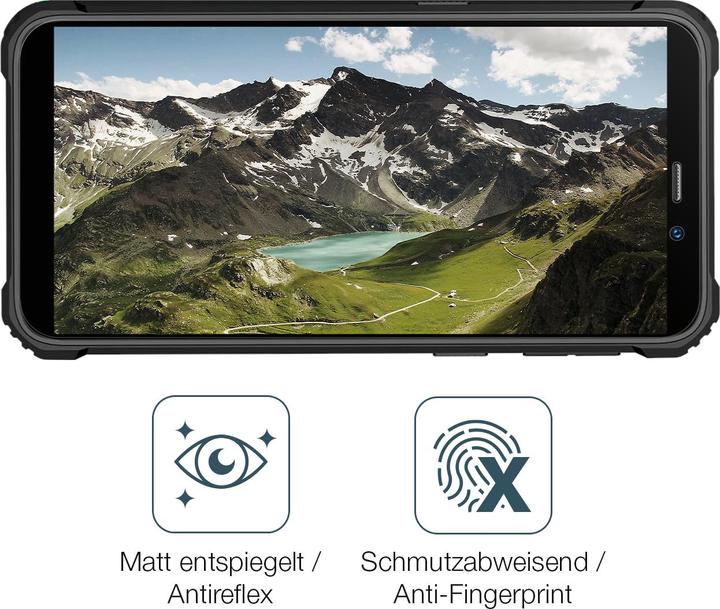 Actual product image Dipos Anti-Shock Screen Protector Matte (1 Piece, Oukitel WP2)