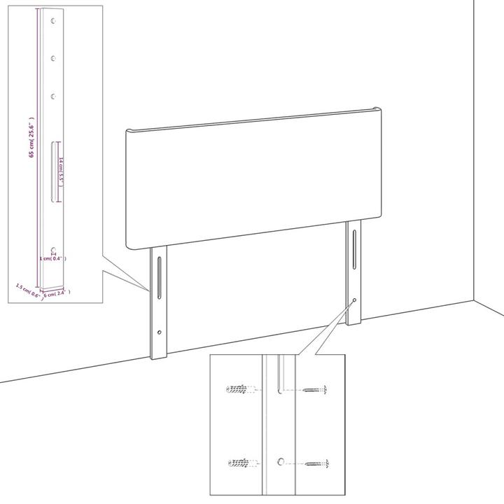 Produktbild VidaXL Birgit (100 x 200 cm)