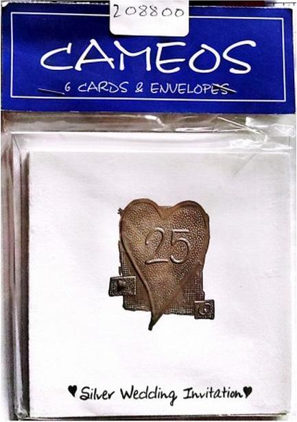 Image du produit Cameos - Invitations (6 pcs)
