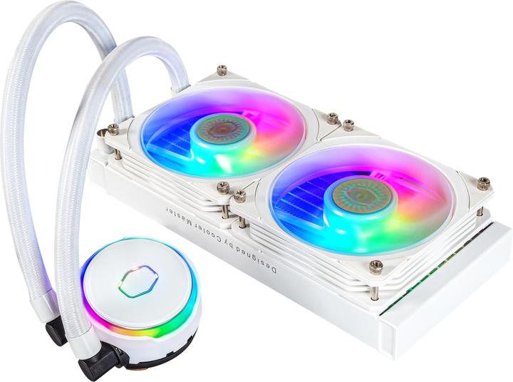 Image du produit Cooler Master WAK CoolerMaster MasterLiquid PL240 FLUX White(1700/1200/20x