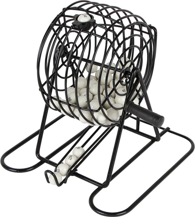 Productafbeelding small foot Bingo-trommel met accessoires (Duits, Frans, Italiaans, Engels)