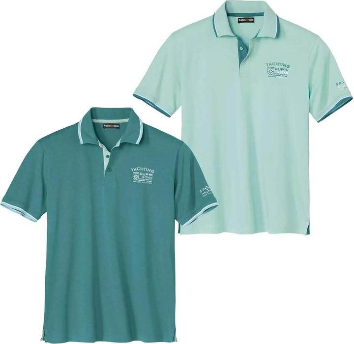 Immagine prodotto Atlas For Men Polo da 2 pezzi Yachting Club (XL)