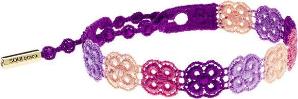 Produktbild Soulbrace Armband Flower Power (26 cm, Textil Stickerei)