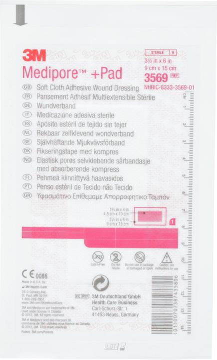Produktbild 3M Medipore Pad (5 x)