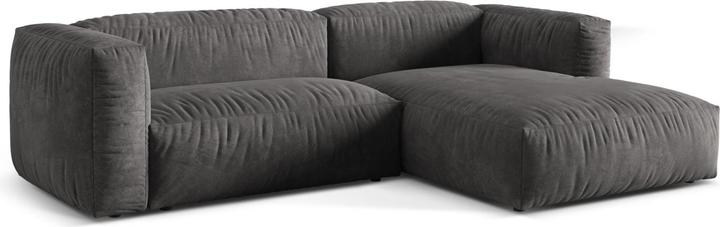 Image du produit Micadoni Canapé D'Angle Droit Modulaire, "Martina", 2 Places, 283x176x75 Fabriqué en Europe (Canapé d'angle)