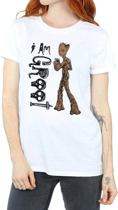 Immagine prodotto Avengers Infinity War I Am Teenage Groot Maglietta Ampia Donna (XXL)