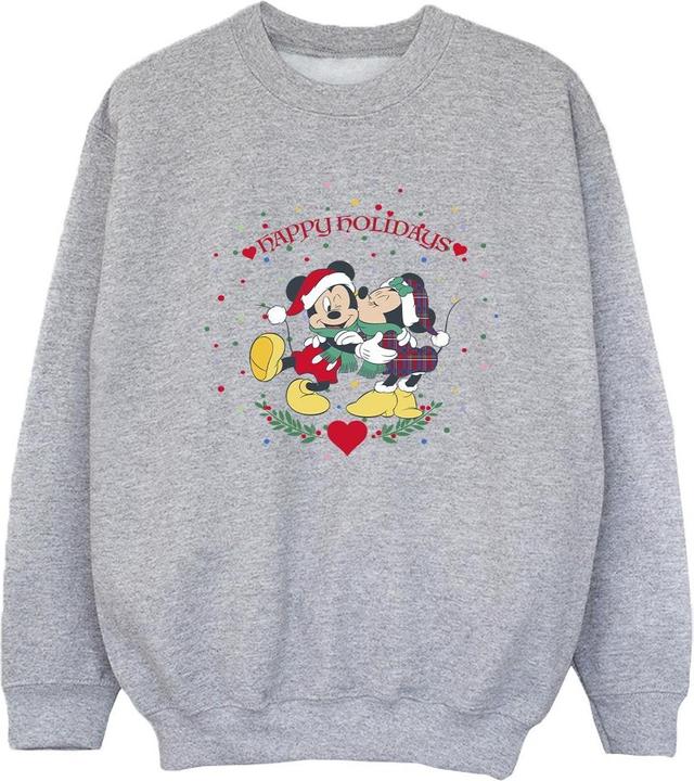 Disney Mickey Mouse Mickey Minnie Christmas Sweatshirt Mädchen