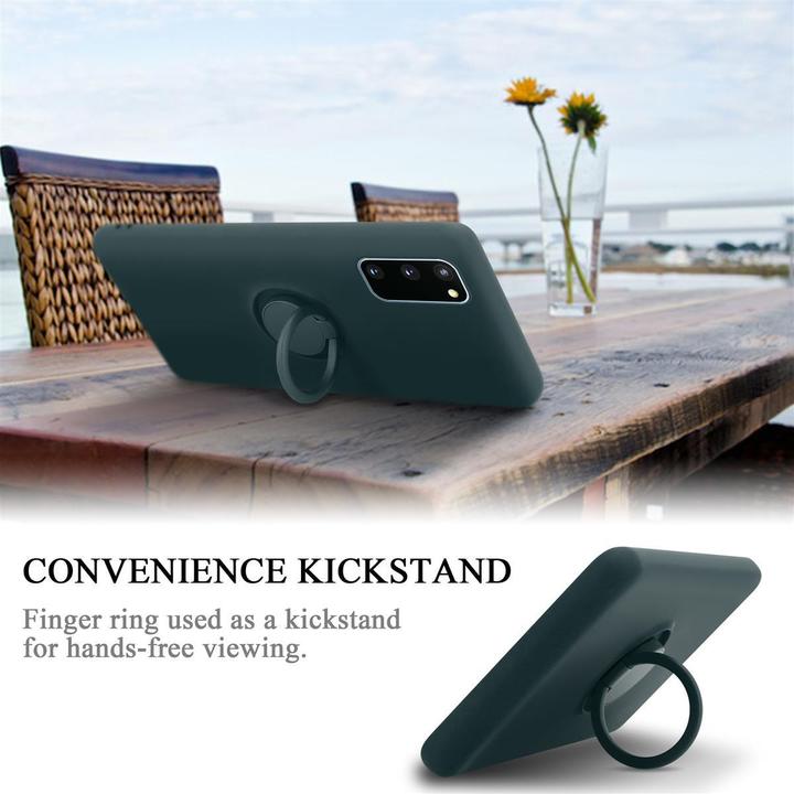 Produktbild Cadorabo TPU Liquid Ring Silicone Case Hülle (Samsung Galaxy S20 FE)