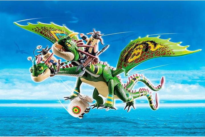 Image du produit Playmobil Dragon Racing:Kognedur et Kranedur avec Pète et Prout (70730, Dragons Playmobil)