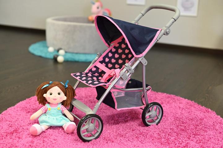 Produktbild Knorrtoys Puppenbuggy Liba - "Pink Hearts"