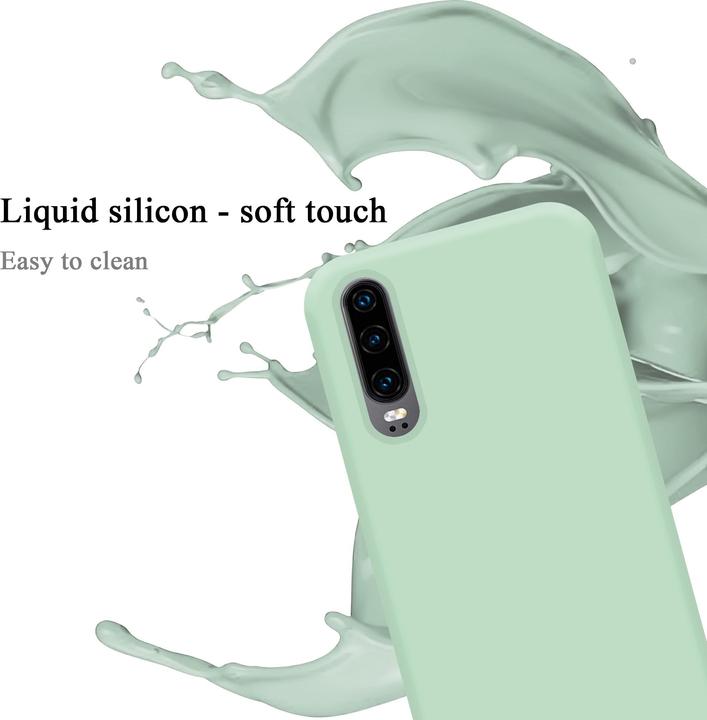 Actual product image Cadorabo TPU Liquid Silicone Case Cover (Huawei P30)