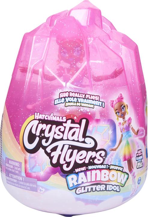 Productafbeelding Hatchimals Crystal Flyers Regenboog Glitter - Vliegende Glinsterende Fee pop