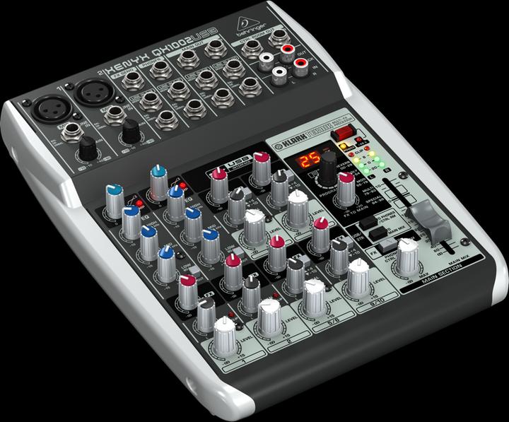 Actual product image Behringer Xenyx Qx1002usb (Studio- and Livemixer)