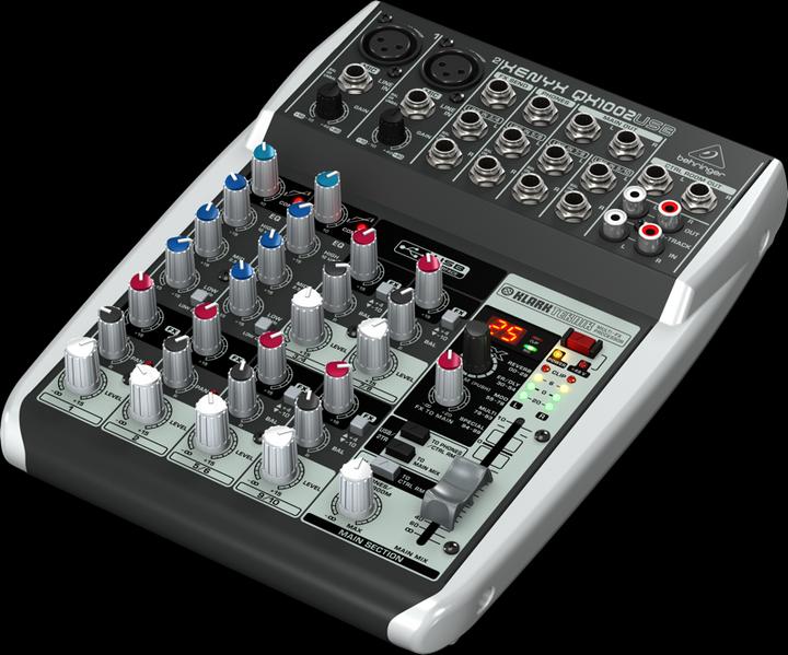 Actual product image Behringer Xenyx Qx1002usb (Studio- and Livemixer)