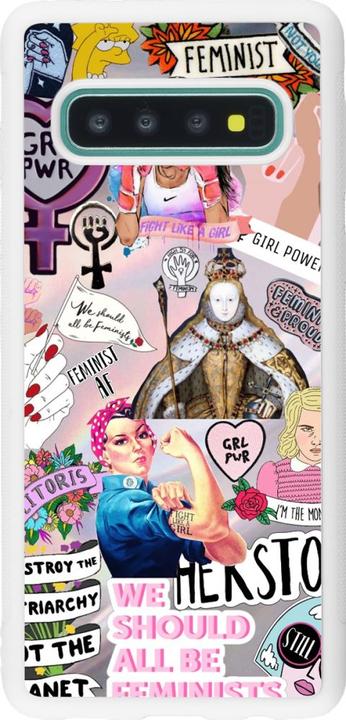 Immagine prodotto PhoneLook Cover Silicone bianco Girl Power Collage (Samsung Galaxy S10)