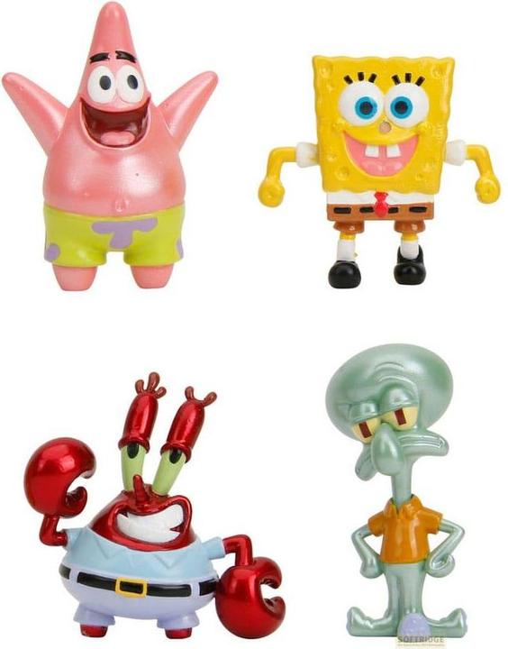 Image du produit Jada Sponge Bob 4-Pack