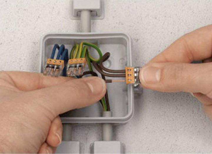 Image du produit Wago 3 Conducteur Compact Pushwire Connector