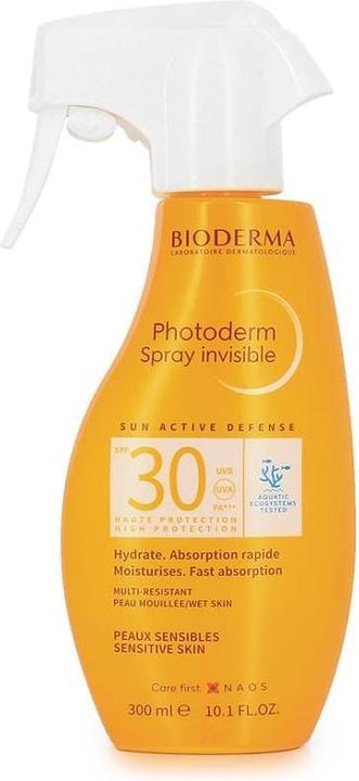 Bioderma Photoderm Spray Invisible (Sonnenspray, SPF 30, 300 ml)