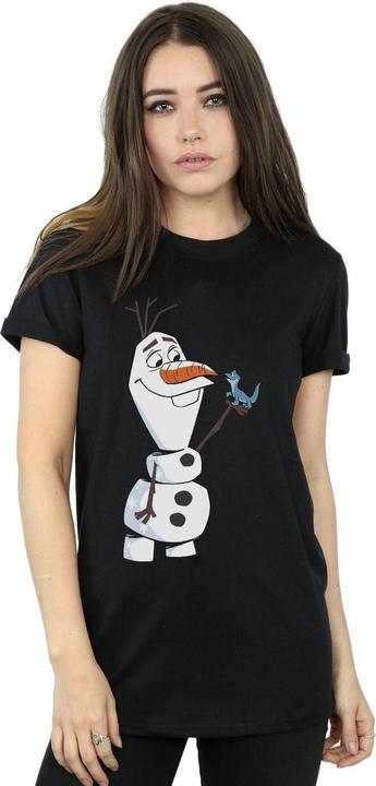 Immagine prodotto Disney Frozen 2 Olaf And Salamander Maglietta Ampia Donna (M)