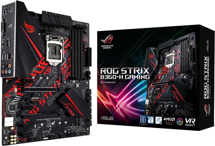 Produktbild ASUS Rog Strix B360-H Gaming (LGA 1151, Intel B360, ATX)